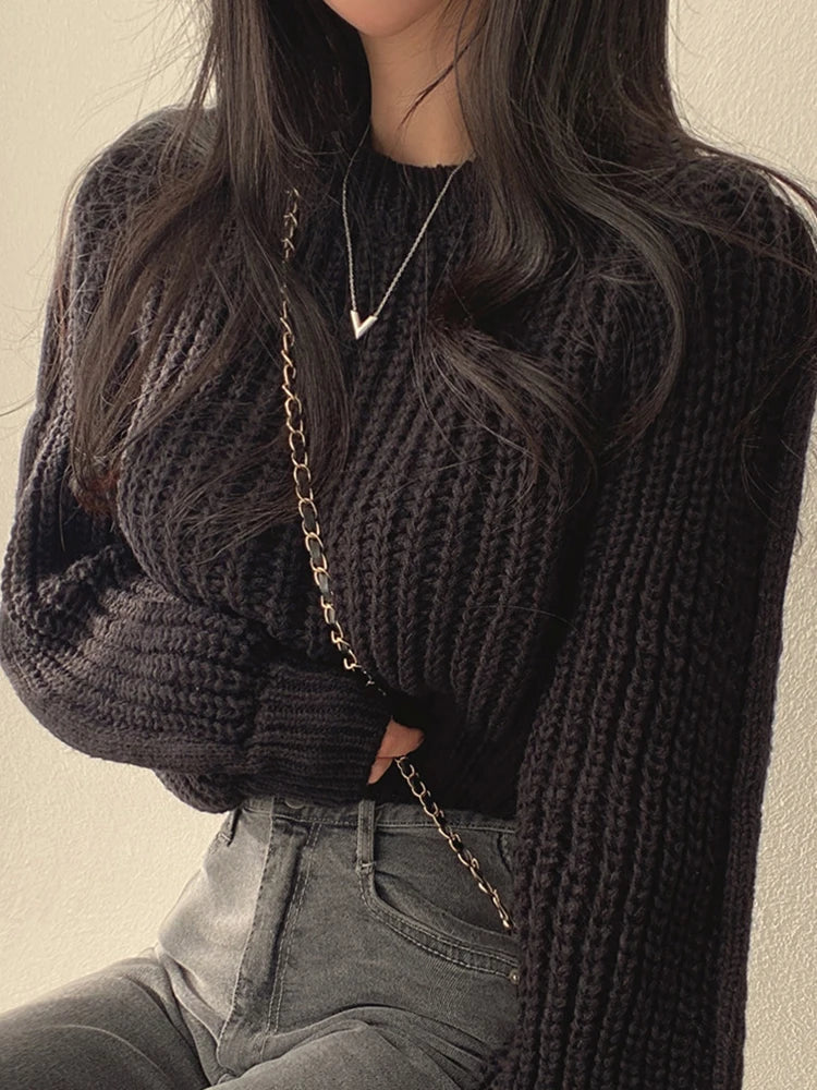 Jersey de Punto Mujer, Jersey de Punto | Cómodo | Elegante | Perfecto para Otoño/Invierno