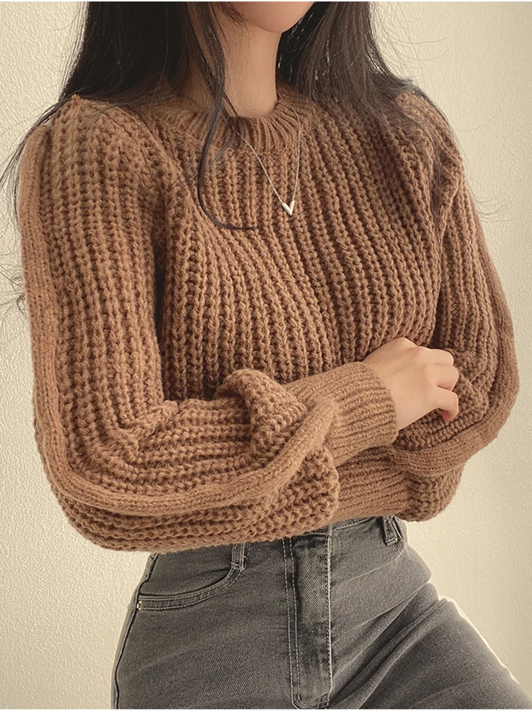 Jersey de Punto Mujer, Jersey de Punto | Cómodo | Elegante | Perfecto para Otoño/Invierno