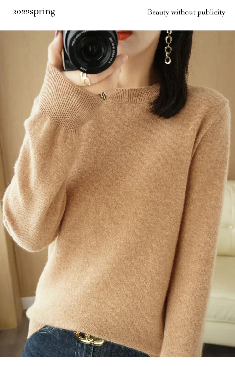 Vaughn| Jersey de manga larga para mujer