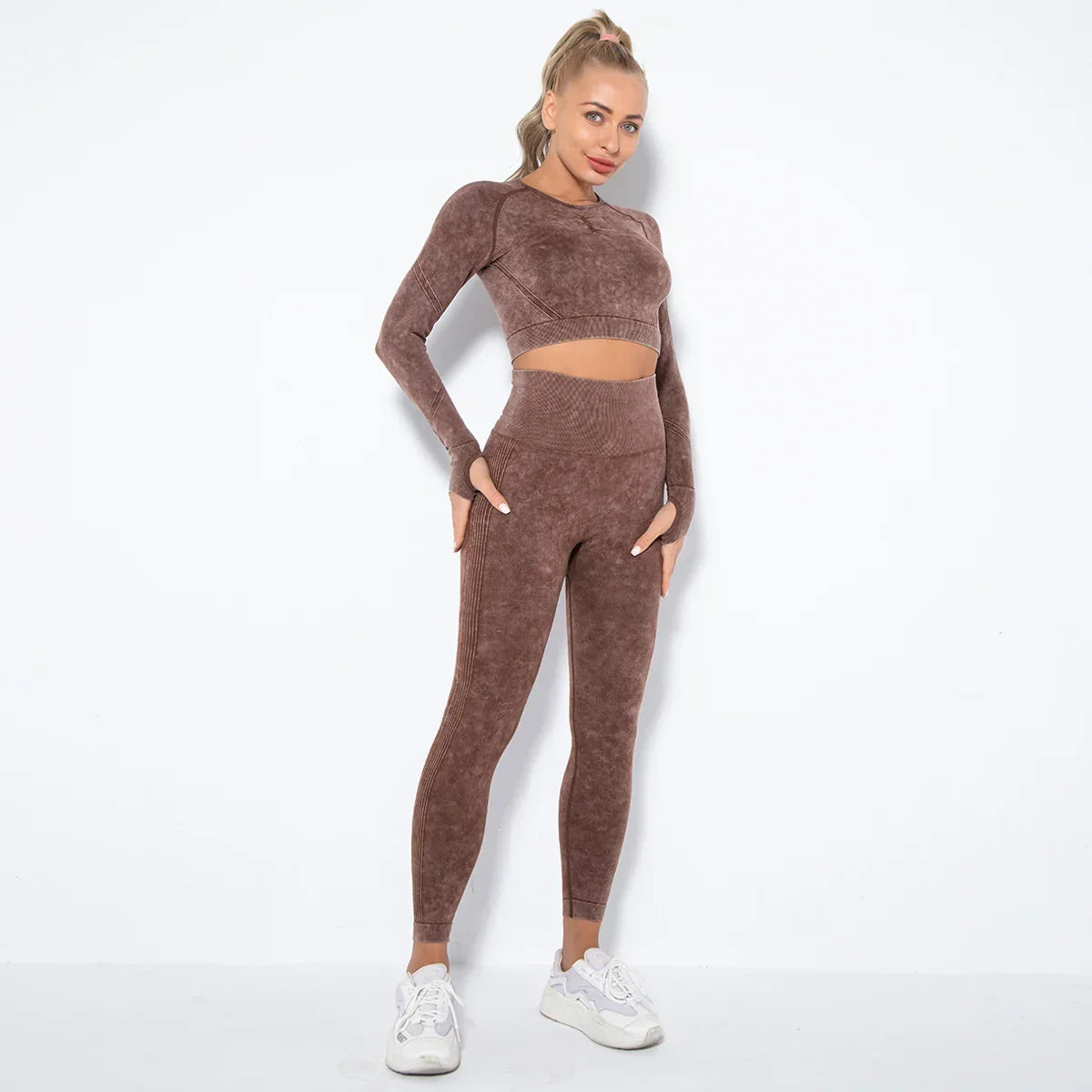 Vixen - Conjunto de ajuste sin costuras para mujer