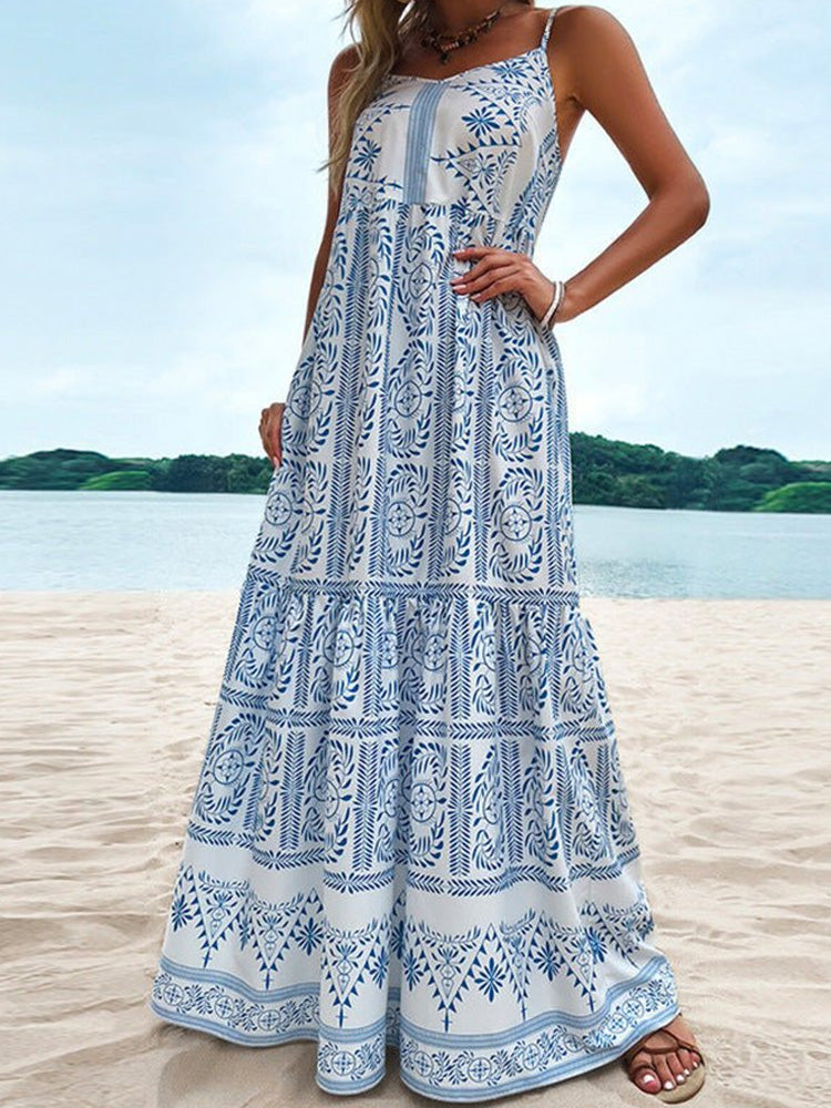 "Victoria" Vestido de verano de diseño casual