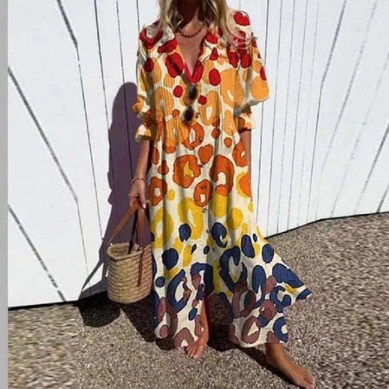 Vestido boho elegante