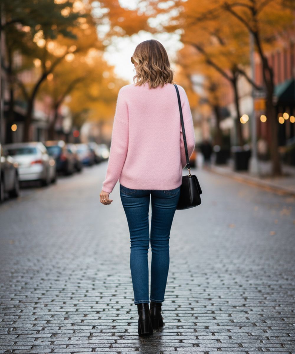 Mia | Jersey de manga larga para mujer: sencillo, elegante y cómodo