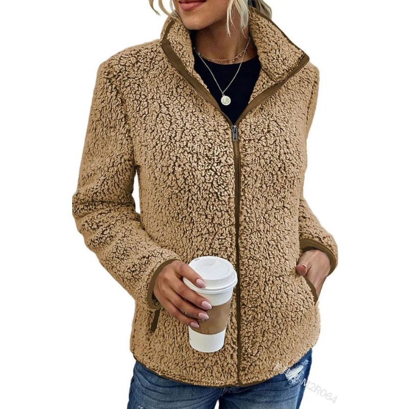 Chaqueta polar de invierno para mujer | tryne
