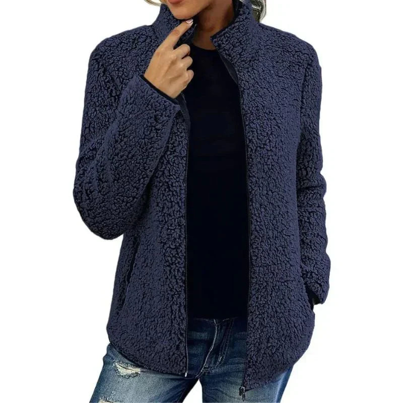Chaqueta polar de invierno para mujer | tryne