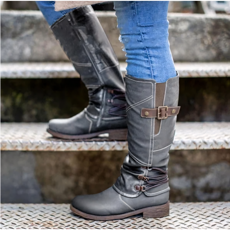 Qualina Boots | Botas de piel para mujer