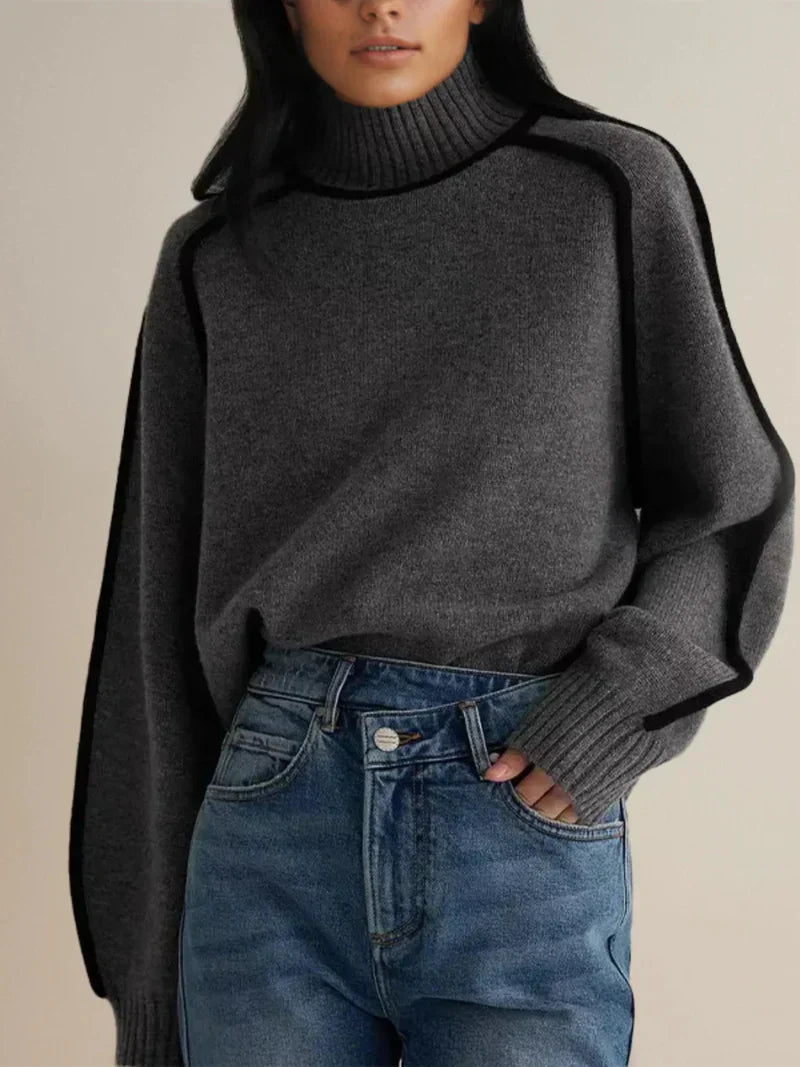 Julia | jersey de cuello alto