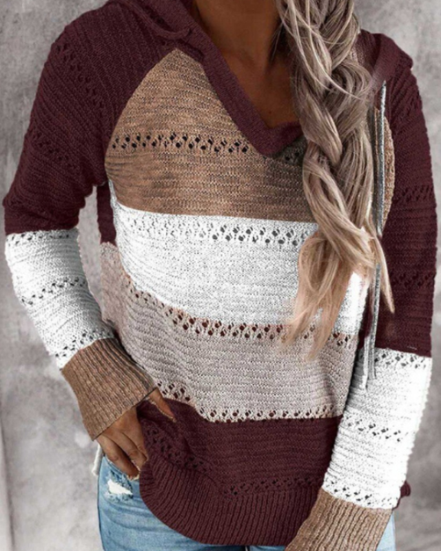 Elisa | Sudadera casual con capucha - ideal para otoño/invierno