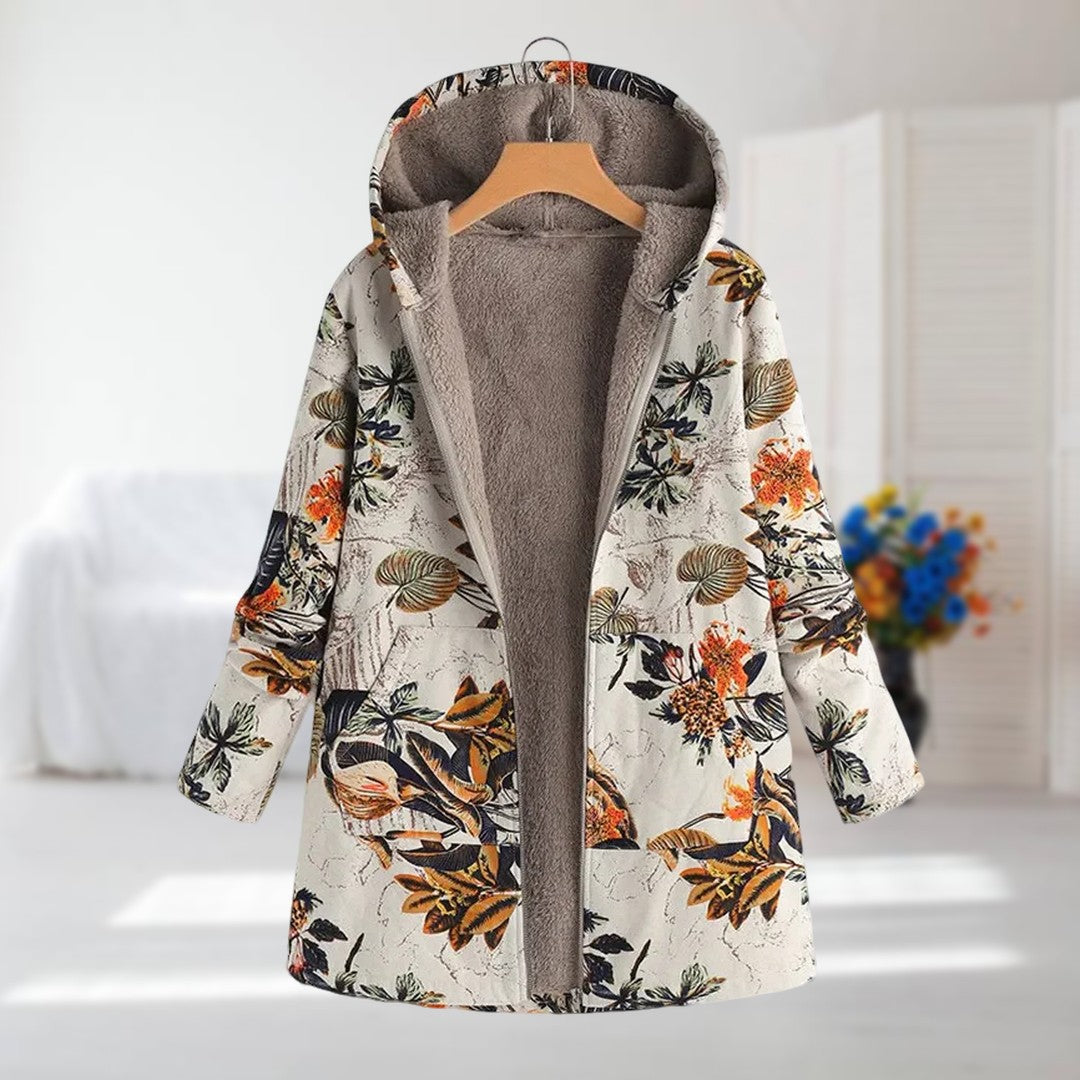 NordicZip™ | Abrigo floral