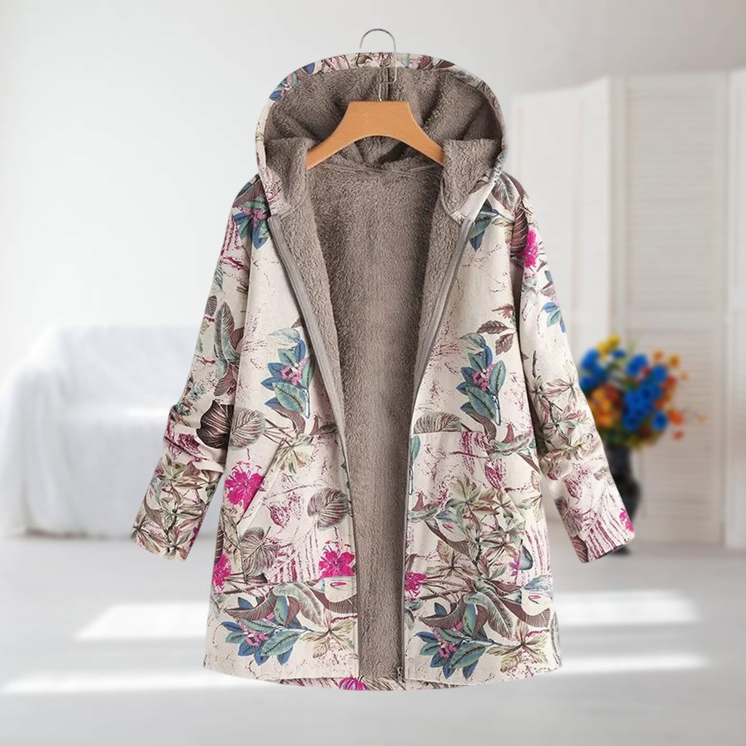 NordicZip™ | Abrigo floral