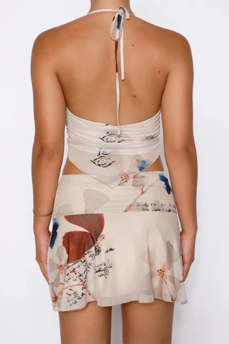 Velanthi | Verano Sexy Vestido Conjunto Ropa
