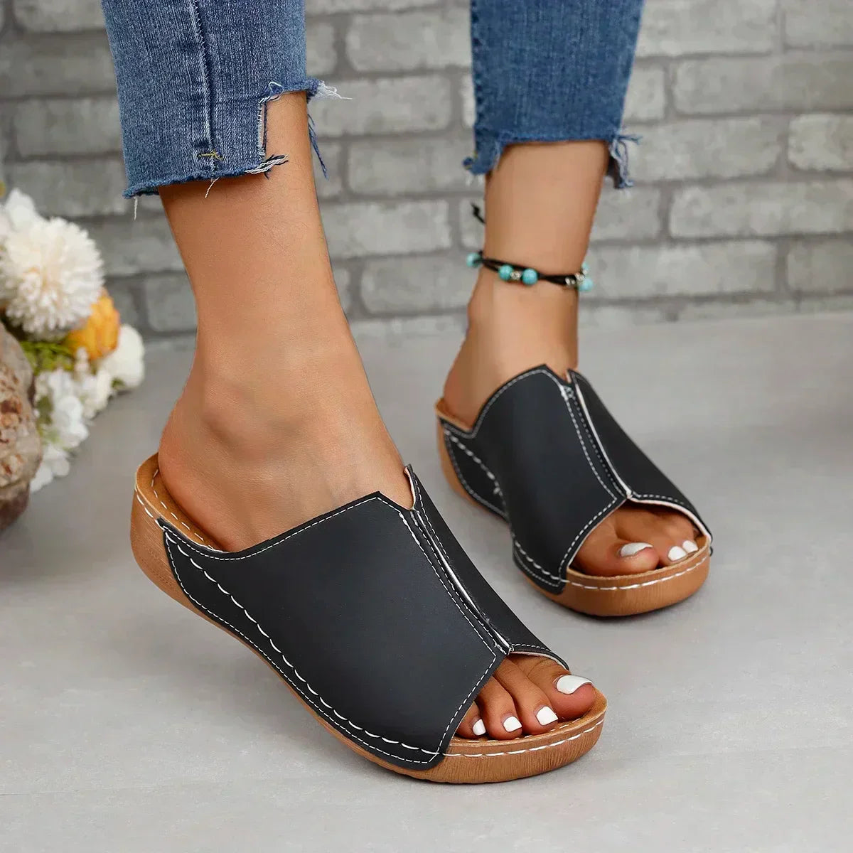 Vicky | Elegantes sandalias ortopédicas para mujer