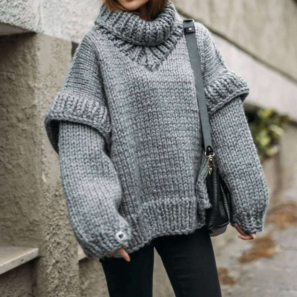 Jersey Verna | Jersey de cuello alto oversize