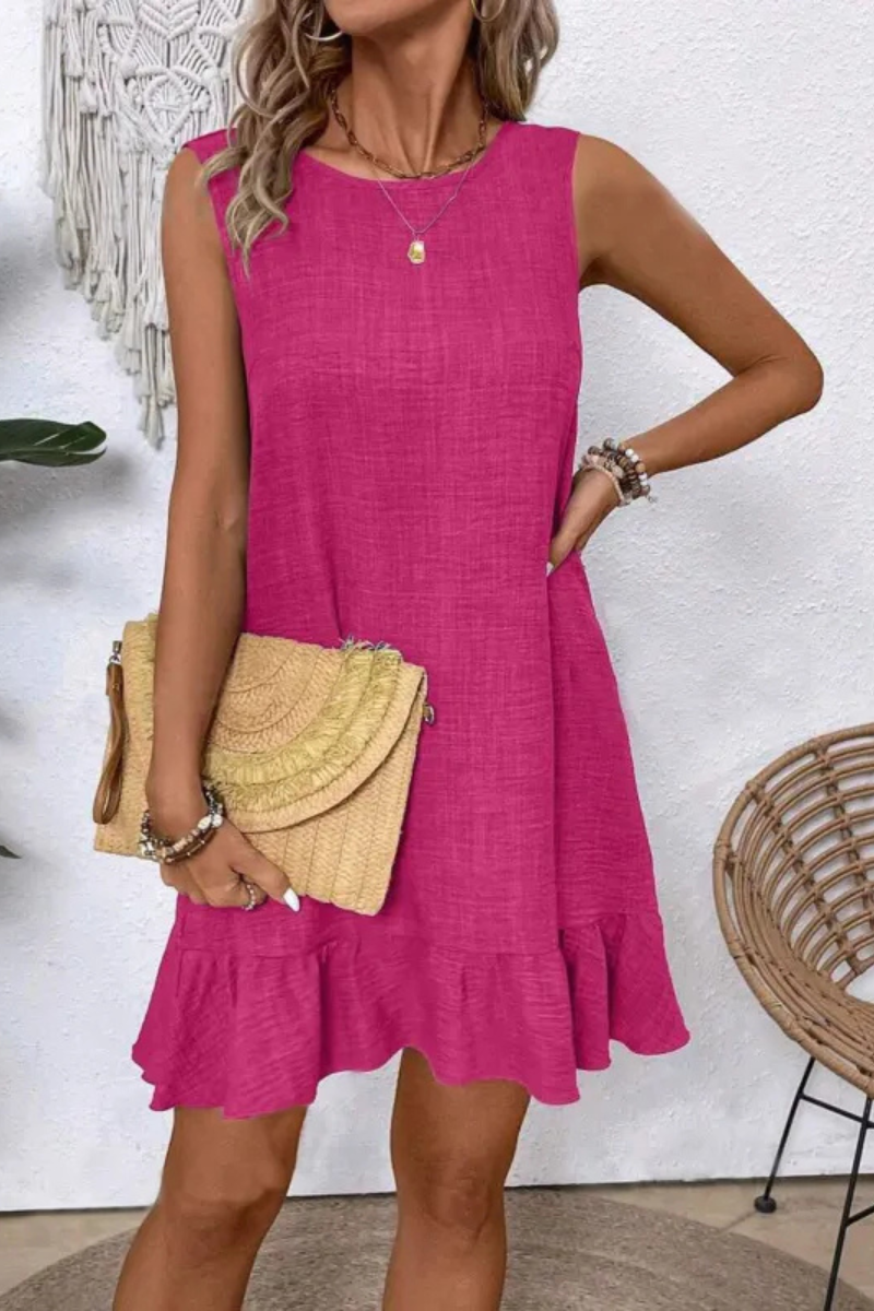 Zuri | Vestido de verano holgado con volantes