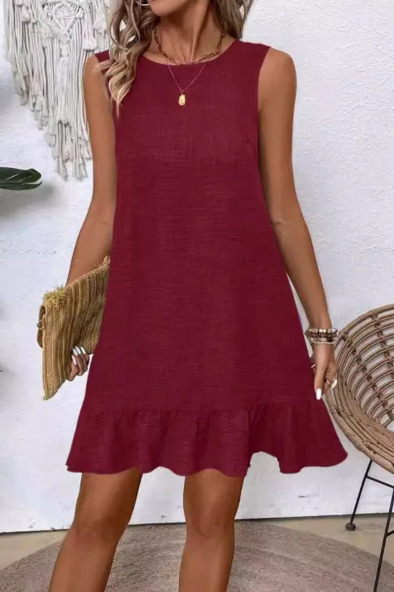 Zuri | Vestido de verano holgado con volantes