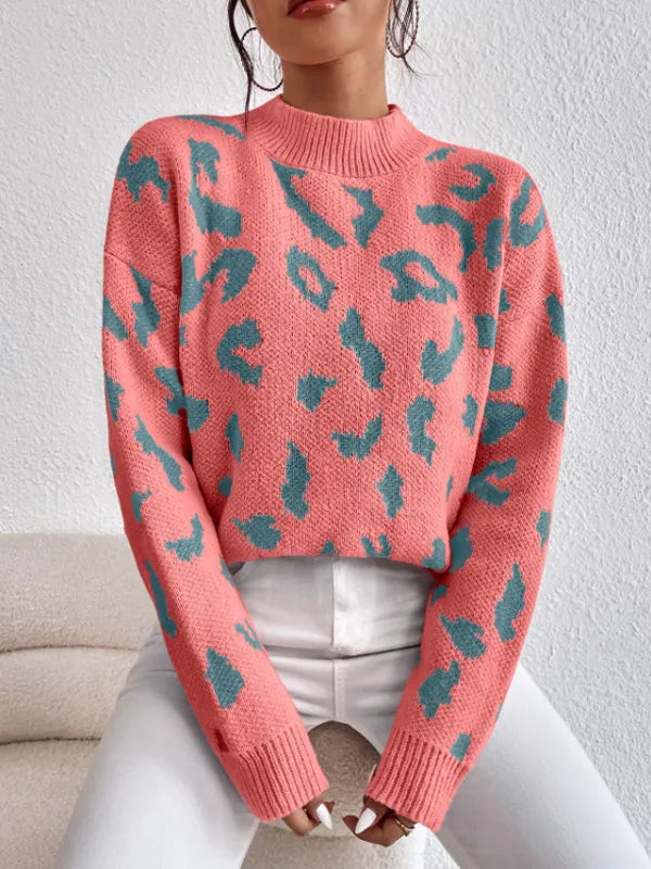 Valère | Jersey con estampado de leopardo