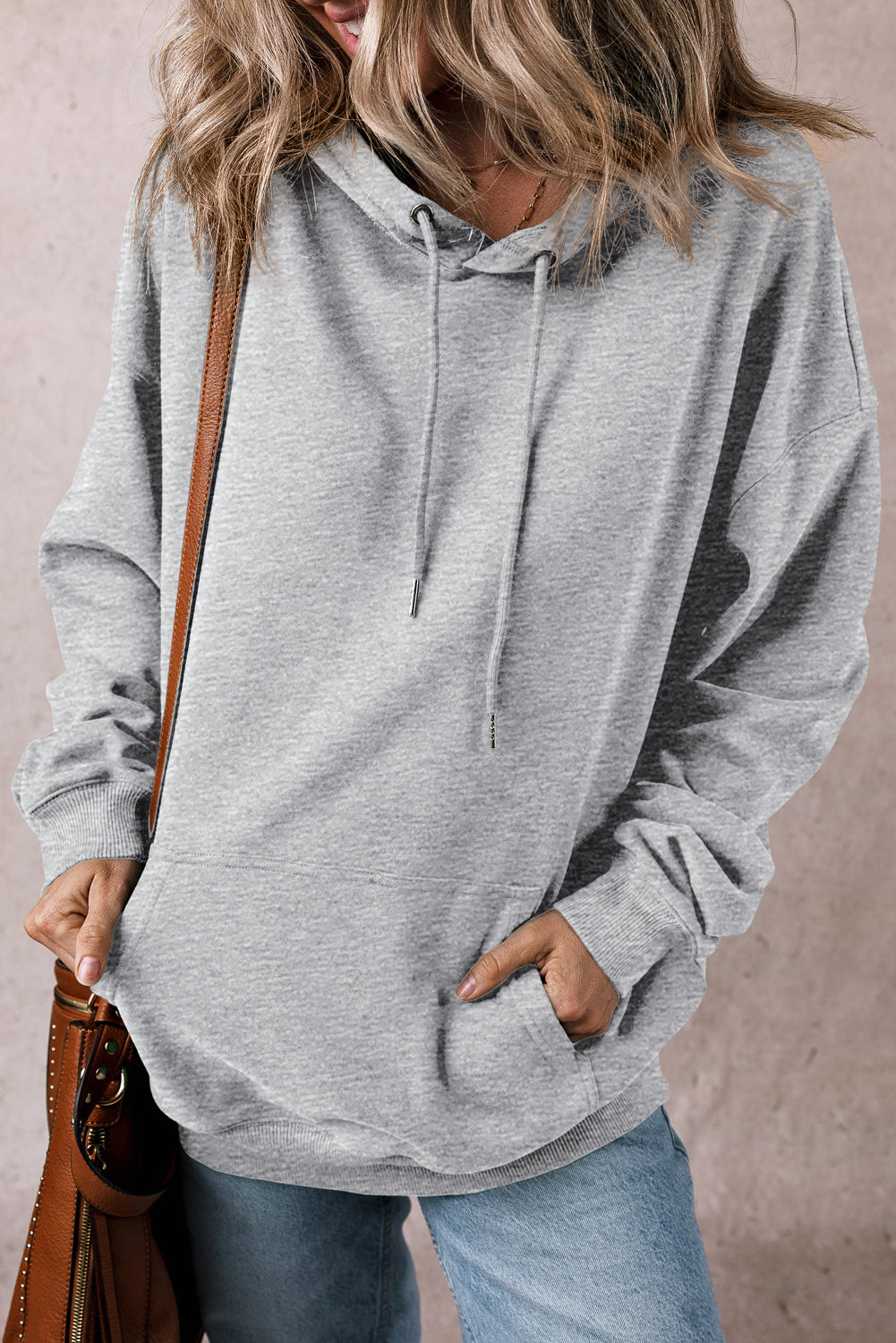Nyna | Sudadera gruesa con capucha, bolsillo canguro y forro polar