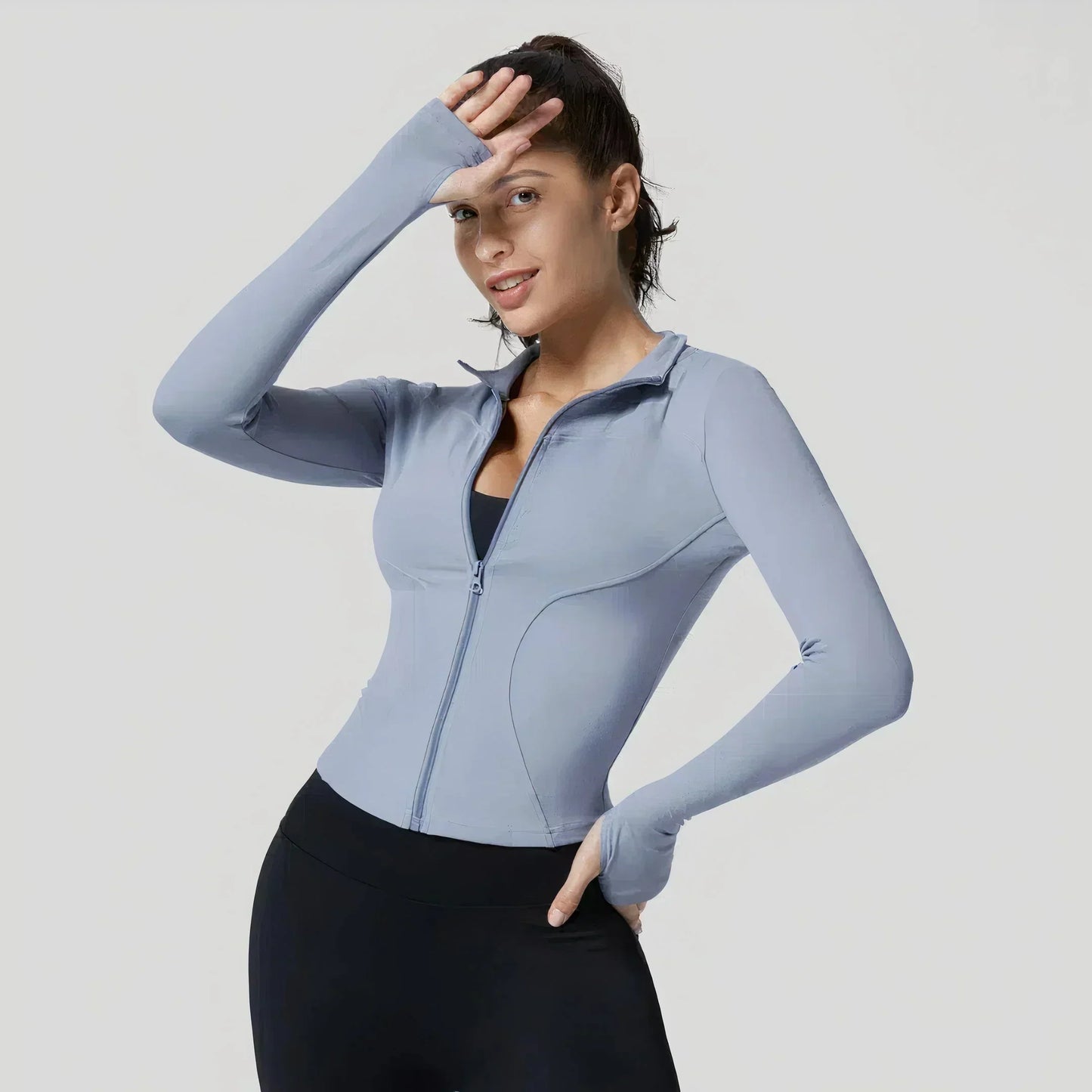 Heidi-Mode | Chaqueta deportiva activa ceñida al cuerpo