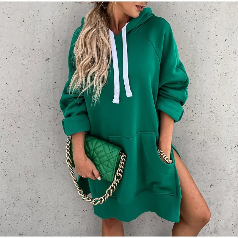 Jersey con capucha para mujer