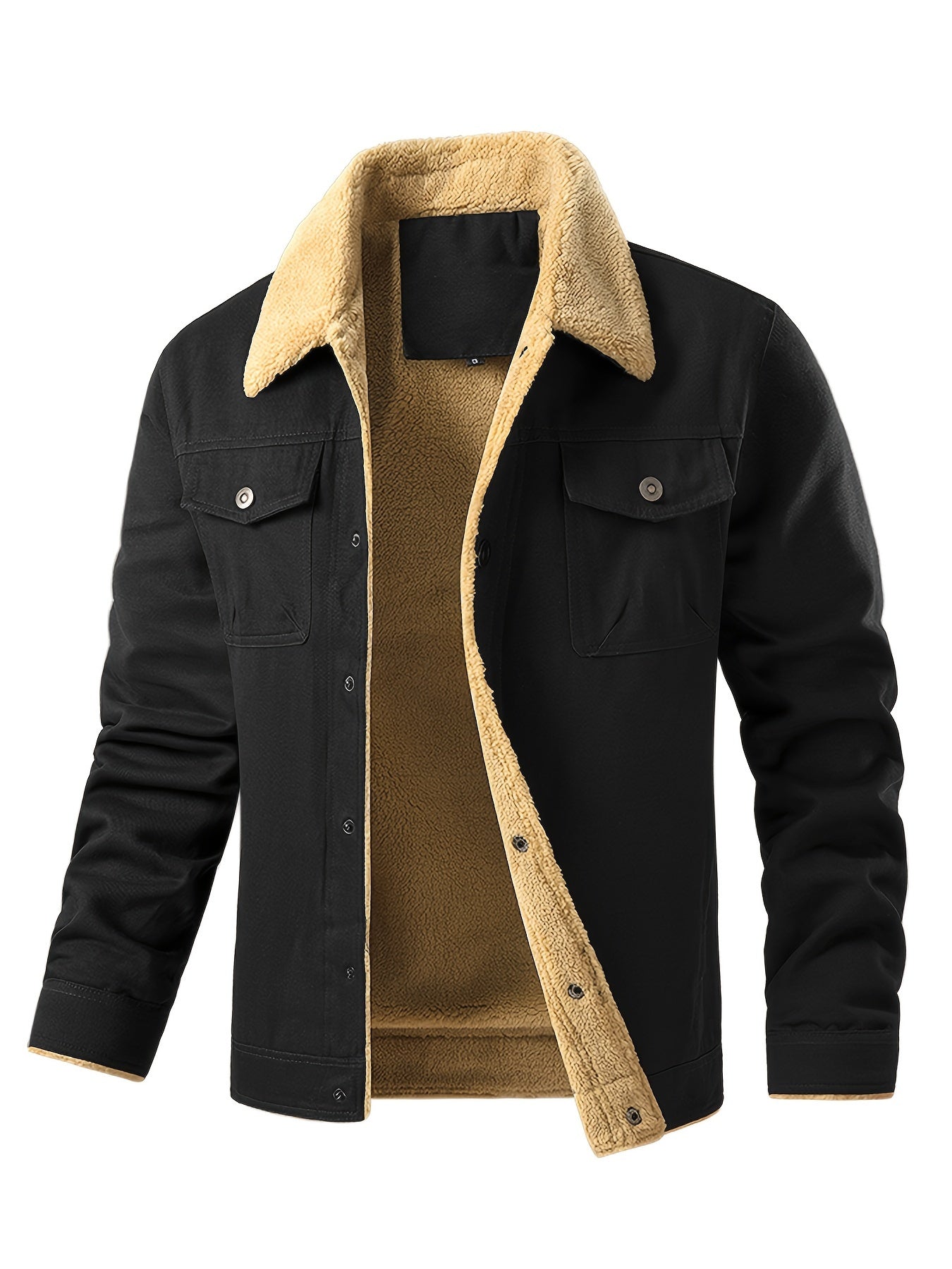Chaqueta de invierno con capucha para hombre | Ideal para actividades al aire libre en invierno