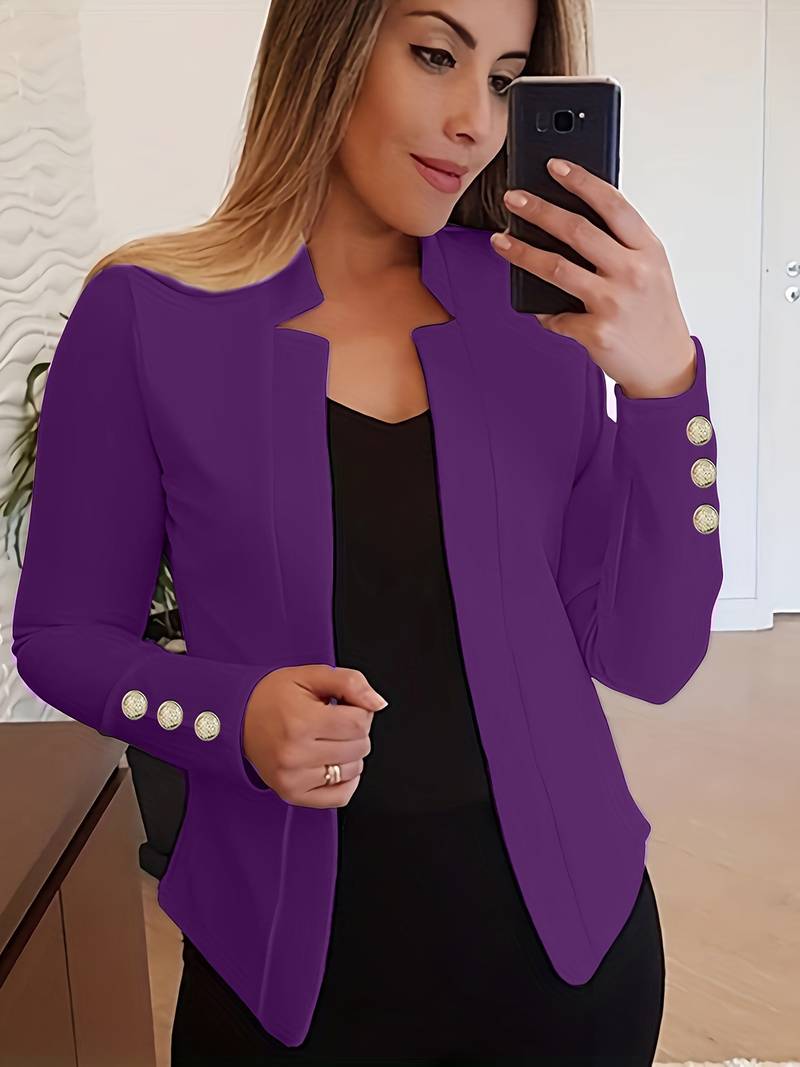 Emma | blazer informal de botones de manga larga