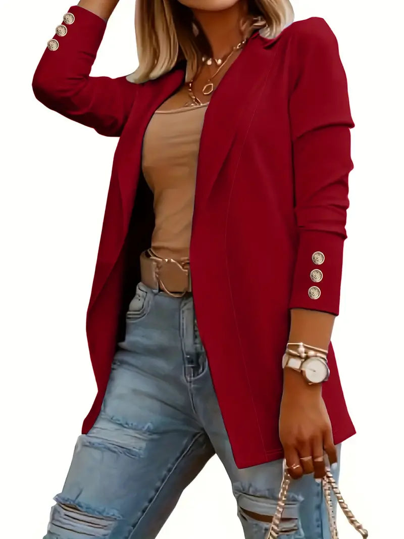 Fiona | elegante blazer de manga larga para la primavera