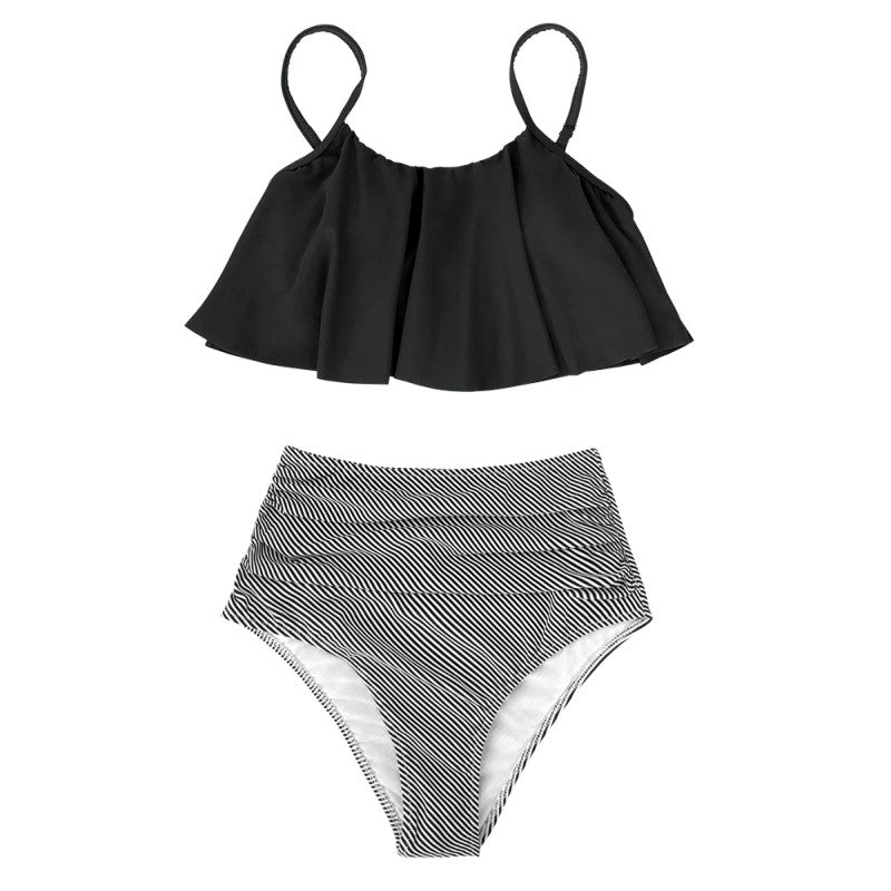 Bikini Belle Mae | Un bikini colorido con volantes