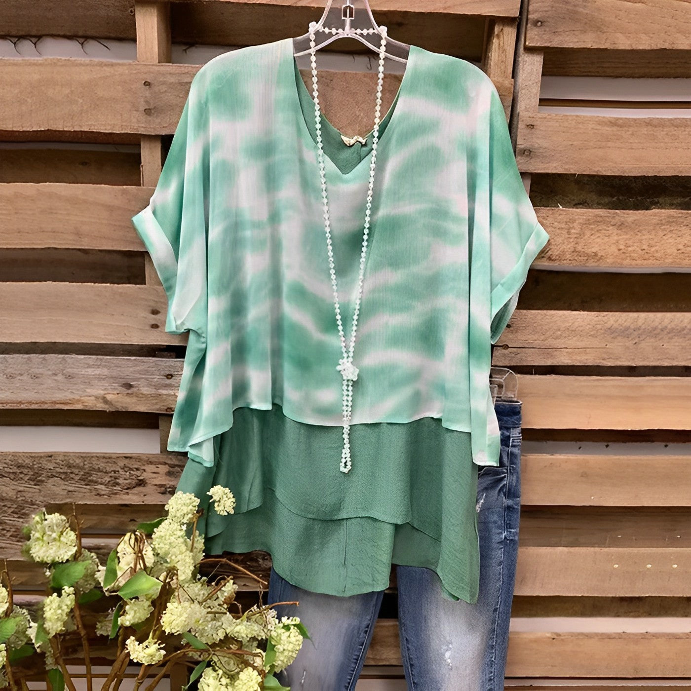 Elegante blusa de señora