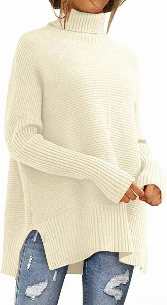 Elegante jersey con detalles de punto únicos