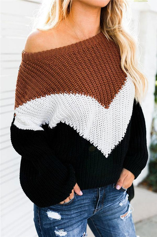 Jersey casual de punto para mujer