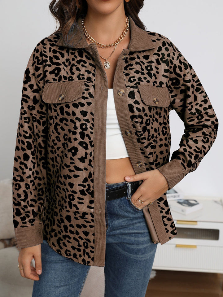 Krystal | chaqueta de leopardo para mujer