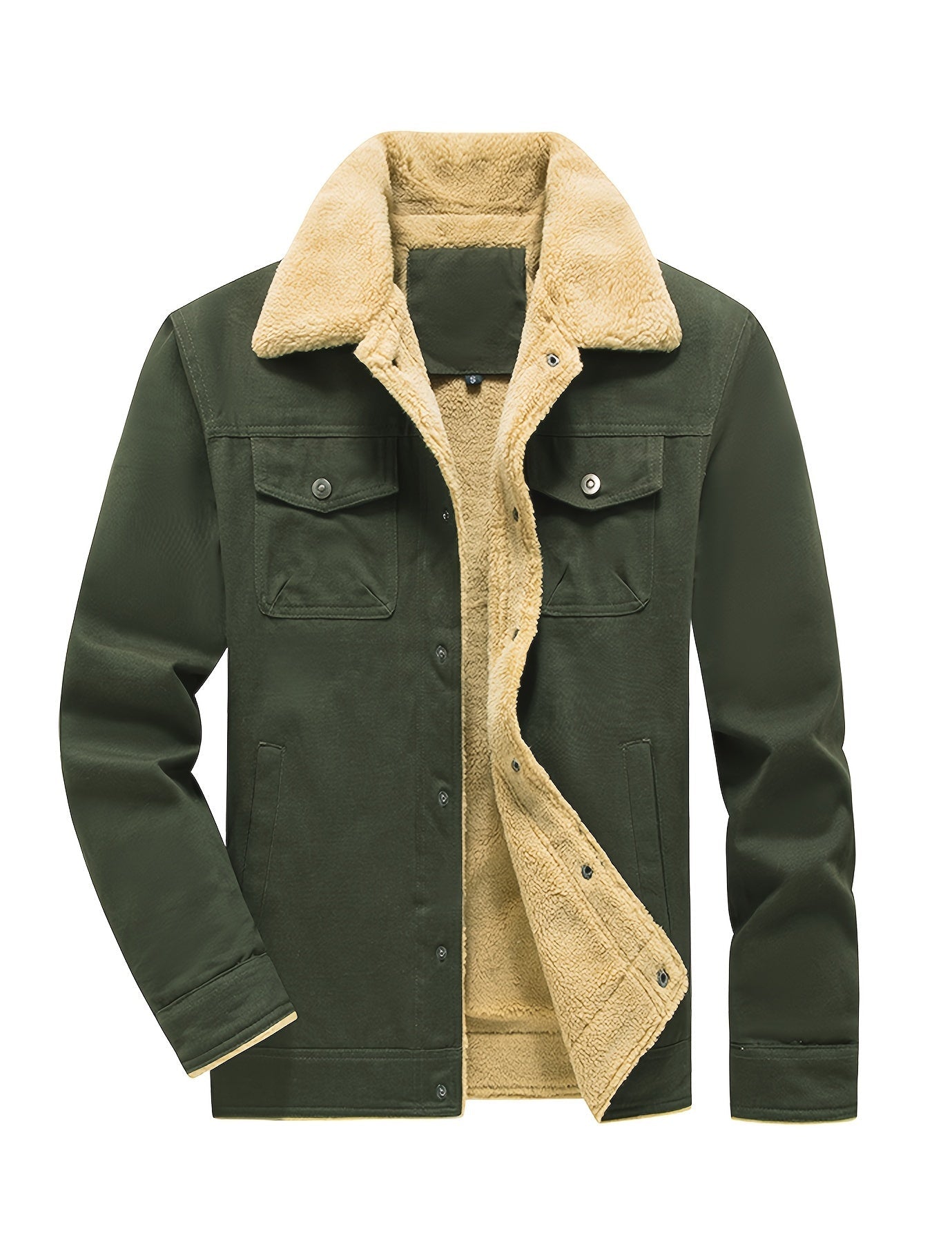 Chaqueta de invierno con capucha para hombre | Ideal para actividades al aire libre en invierno
