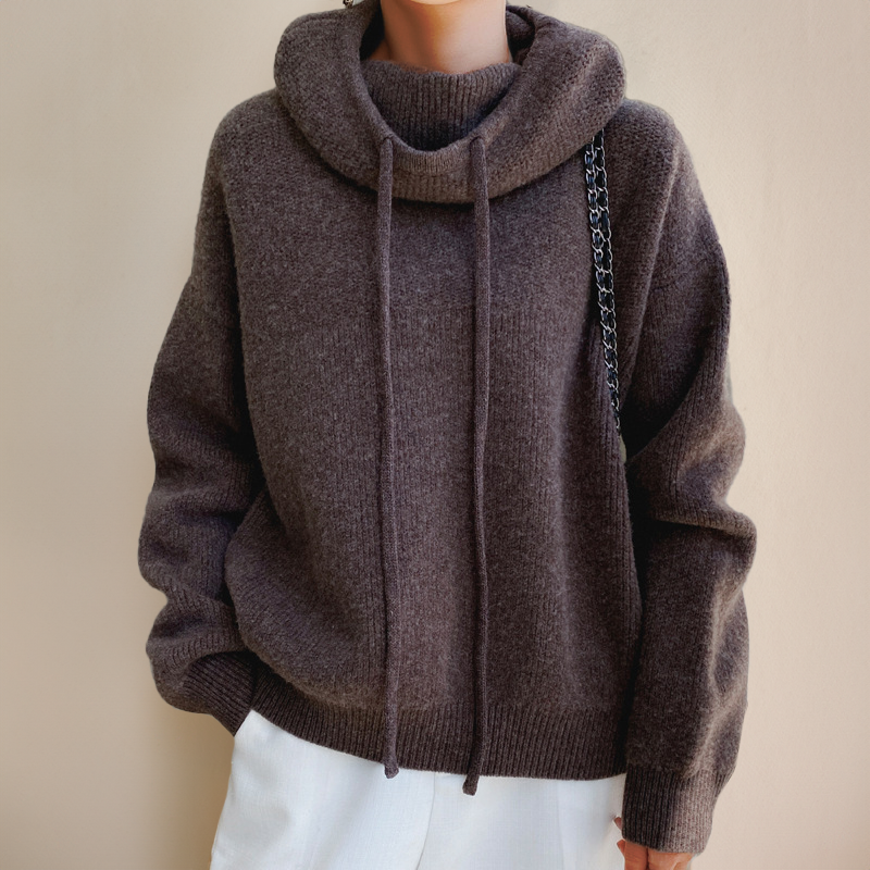 Los más vendidos Jersey de cuello alto de lana merino para mujer | edeltraud