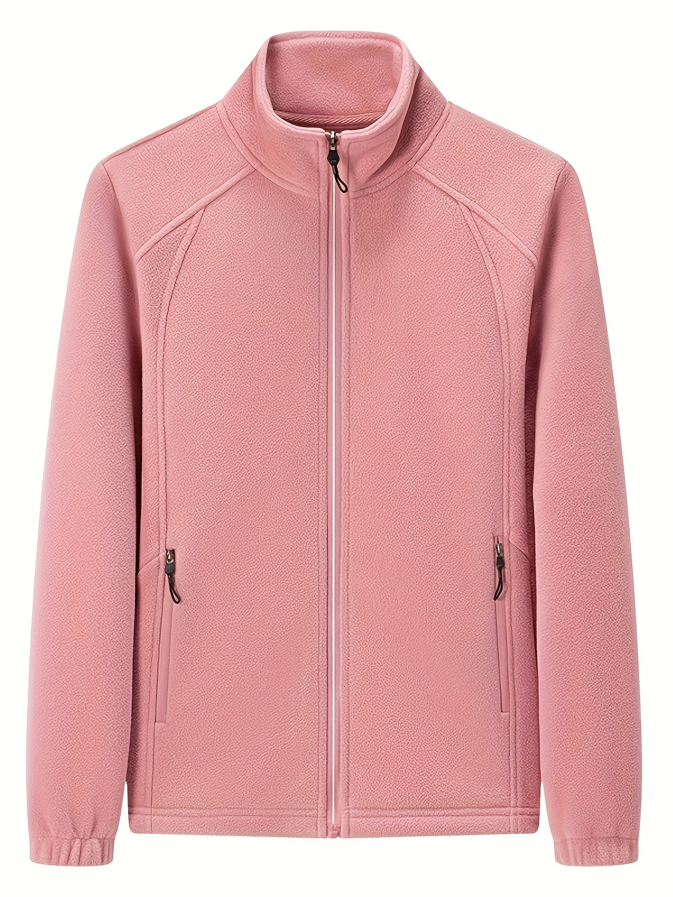 Nina | Chaqueta de felpa para mujer con cuello alto y manga larga