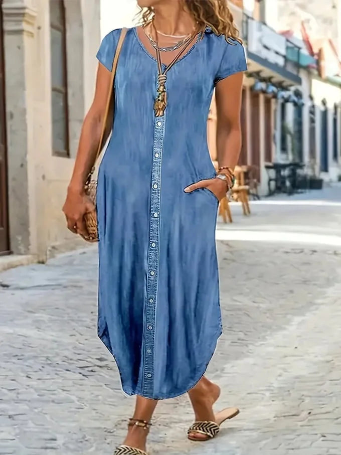 Vestido vaquero de mujer