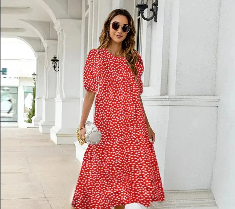 Vestido estampado para el verano