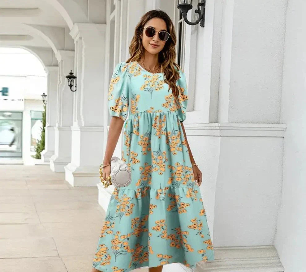 Vestido estampado para el verano
