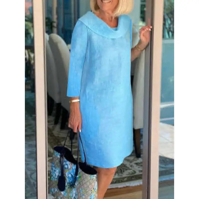 Vestidos con cuello en V para mujer