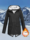 Daleyza | Chaqueta impermeable con cordón de ajuste