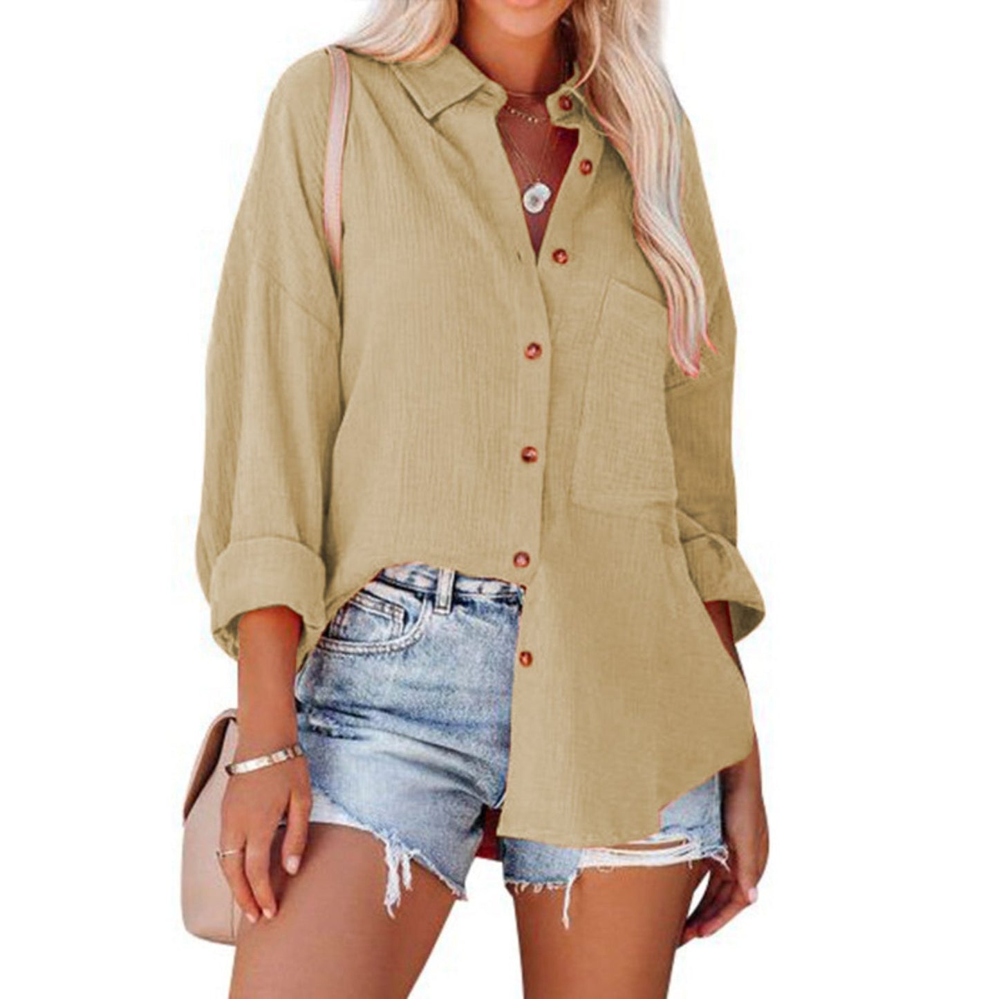 MiaMilana - Blusa de verano para mujer