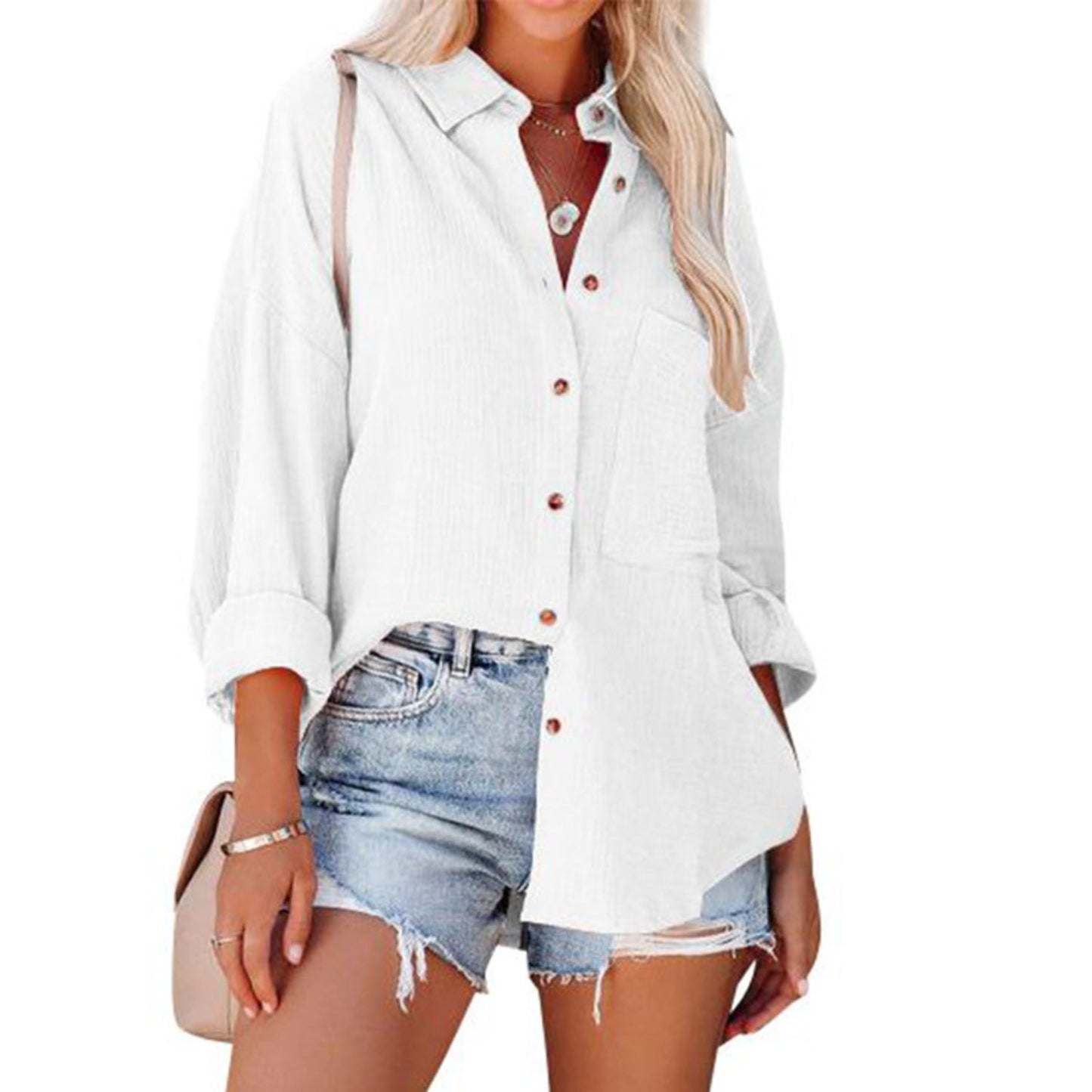 MiaMilana - Blusa de verano para mujer