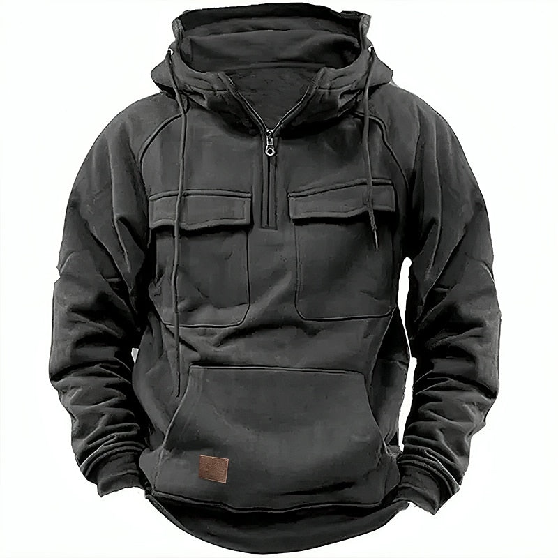Nolan™ | Cómoda sudadera con cremallera para invierno