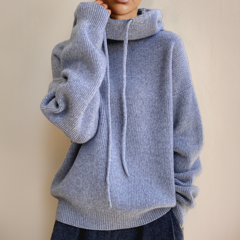 Lana - Sudadera con capucha de manga larga para mujer