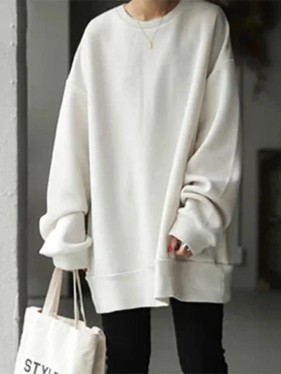 Jackielyn - Jersey informal de gran tamaño para mujer