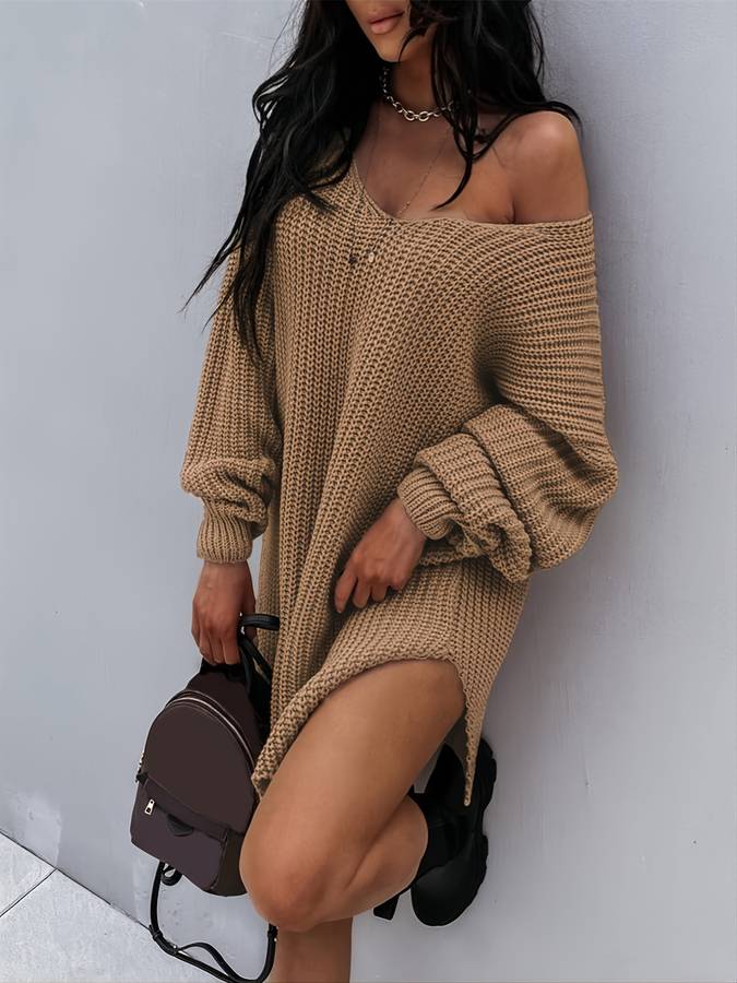 Luna | Jersey Midi Oversized para mujer