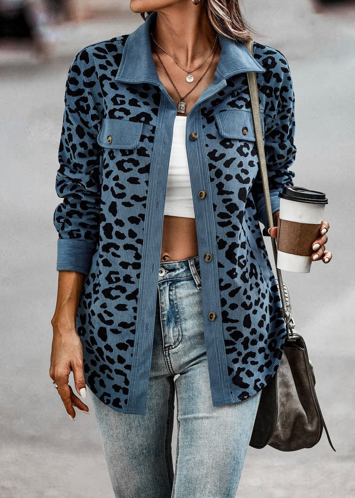 Krystal | chaqueta de leopardo para mujer
