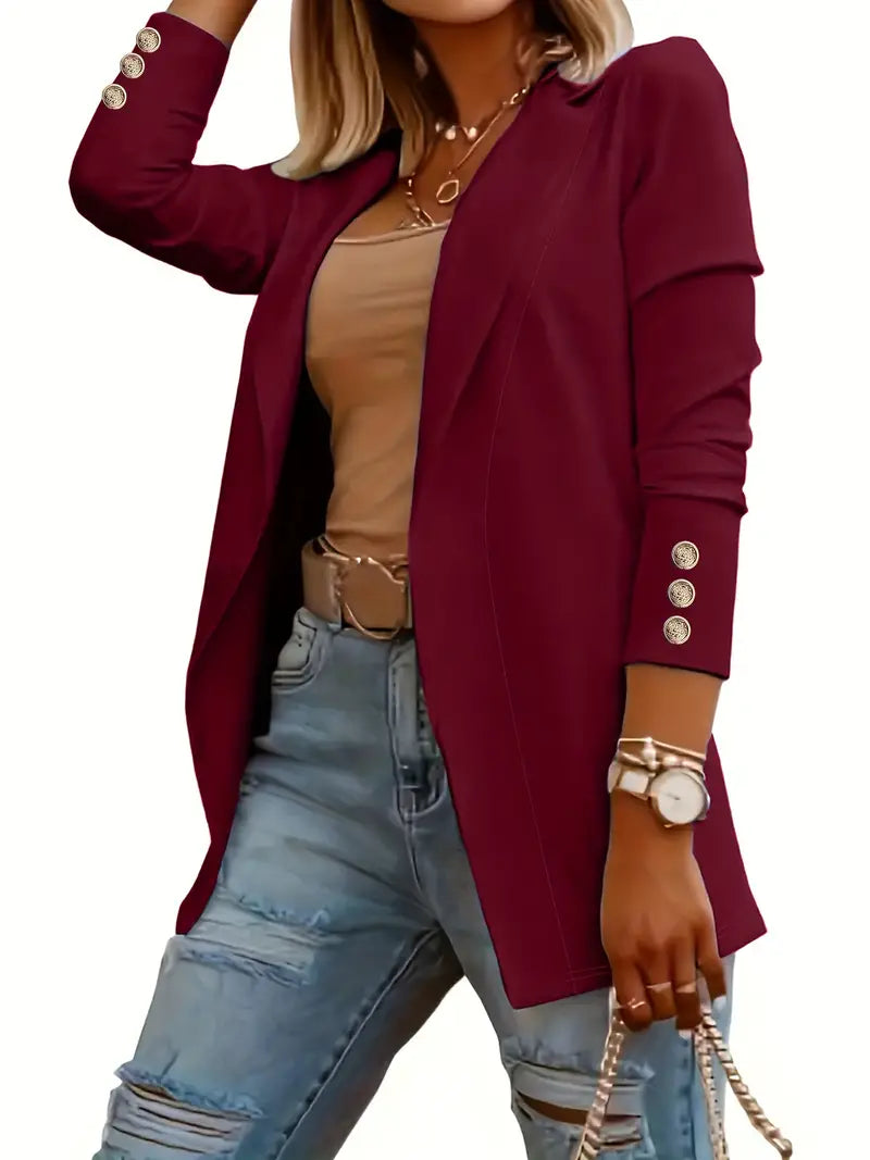 Fiona | elegante blazer de manga larga para la primavera