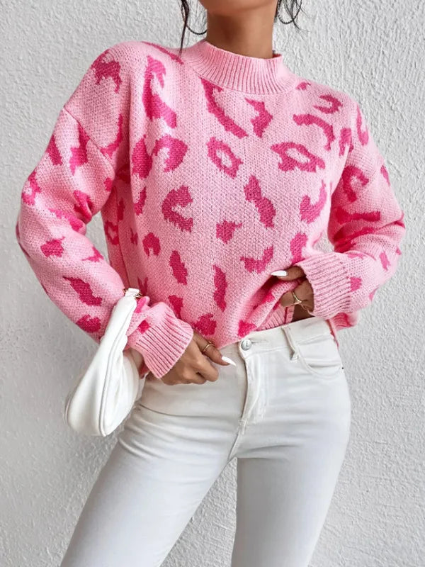 Valère | Jersey con estampado de leopardo