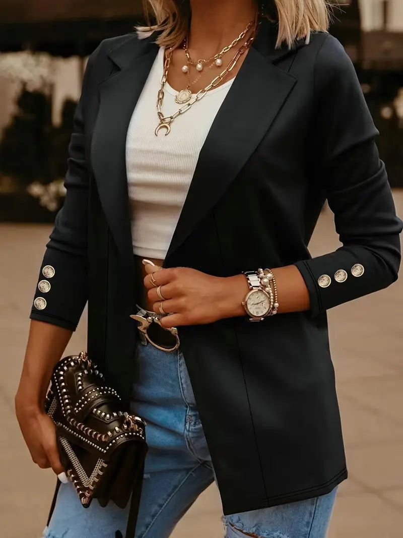 Fiona | elegante blazer de manga larga para la primavera