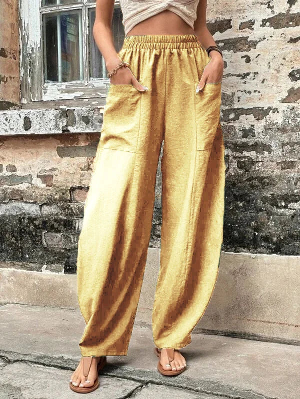 Elegantes pantalones de mujer
